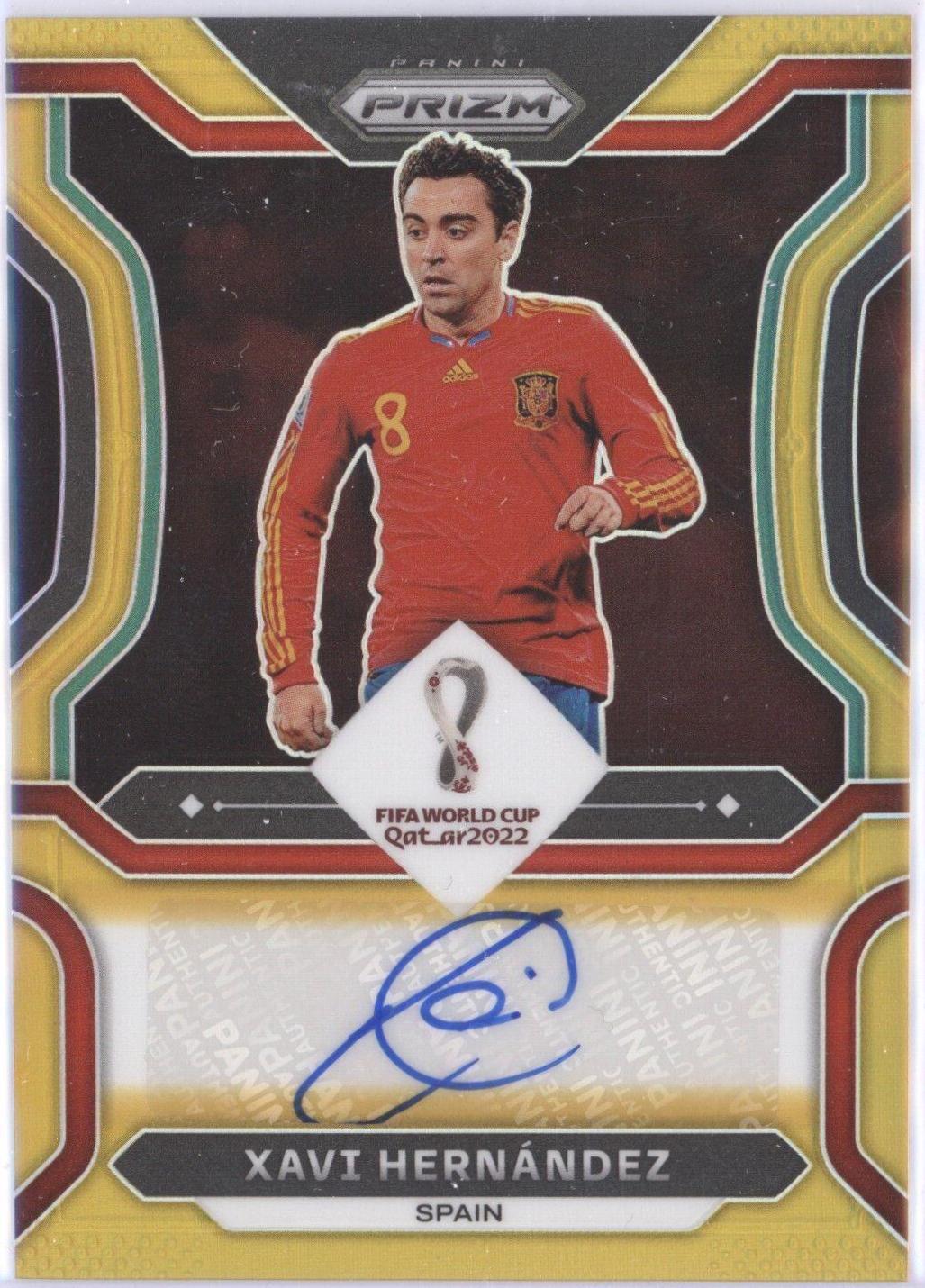 Xavi Hernandez - Prizm World Cup Signatures #S-XH