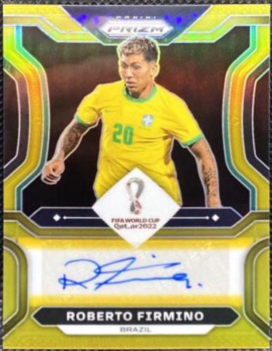 Roberto Firmino - Prizm World Cup Signatures #S-RF