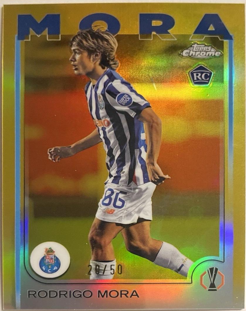 Rodrigo Mora - Chrome UEFA #137