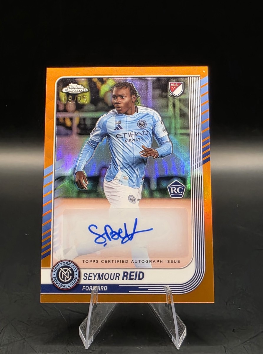 Seymour Reid - Chrome MLS Autograph #CA-SR