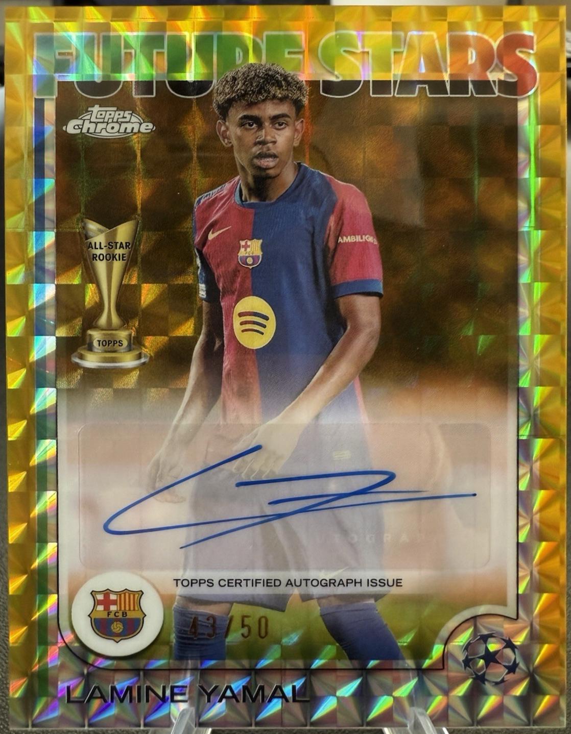 Gold Geometric Refractor parallel