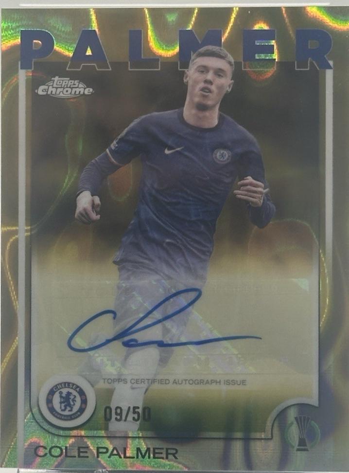 Cole Palmer - Chrome UEFA Autograph #CA-CP