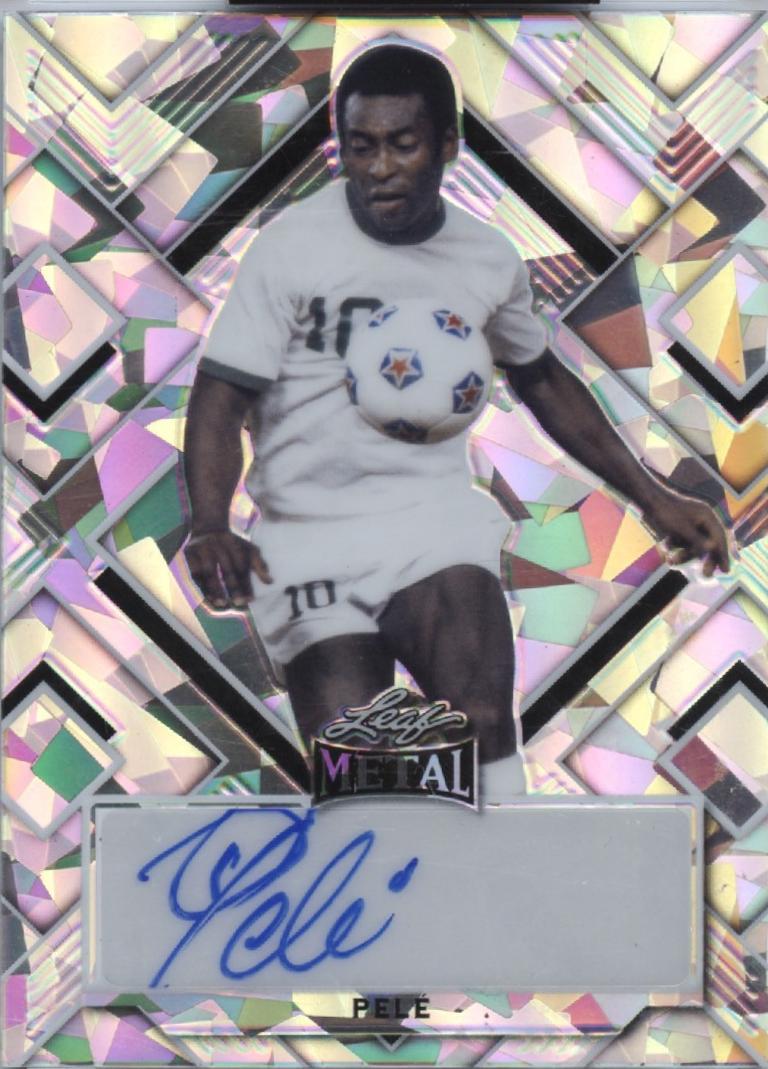 Pele - Metal Autographs #BA-P1