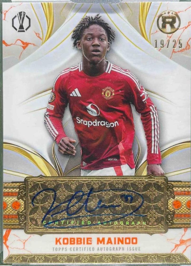 Kobbie Mainoo - Reverence UEFA Autograph #RA-KM