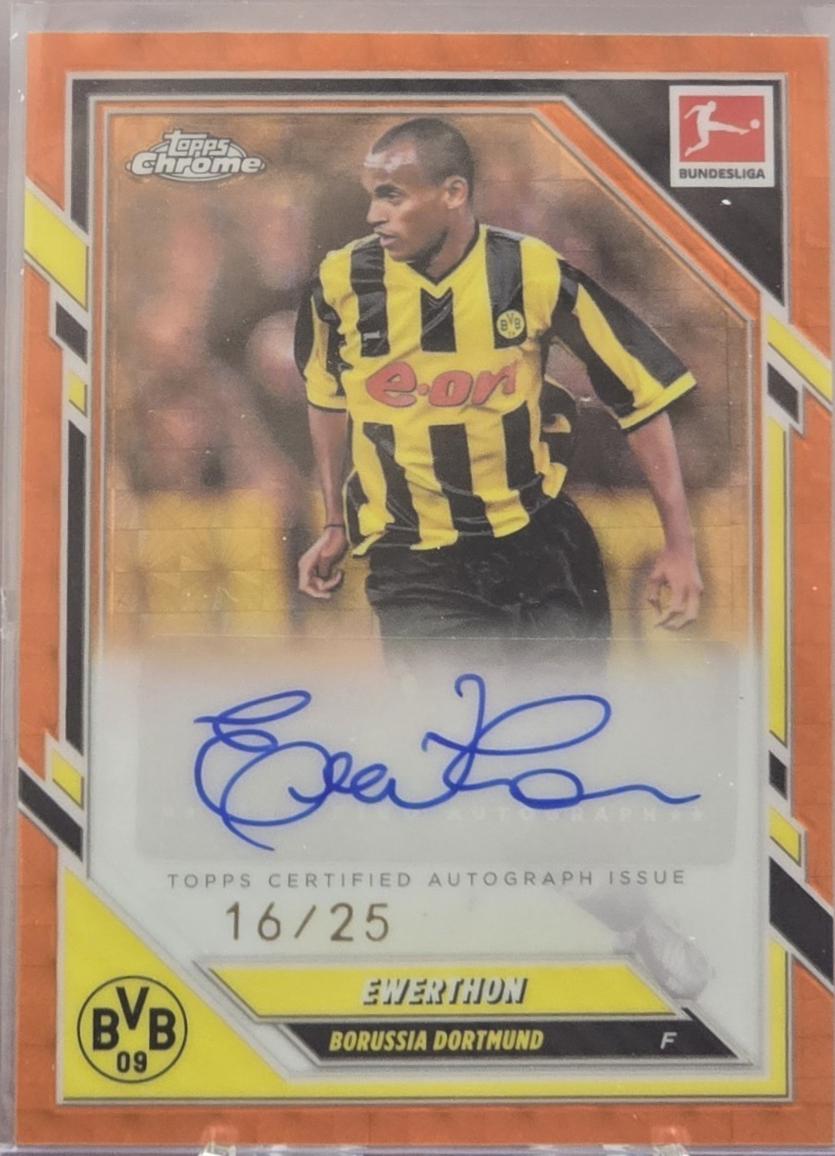 Ewerthon - Chrome Bundesliga Autograph #BA-EWE