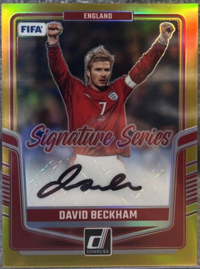 David Beckham - Donruss Signature Series #SS-DB