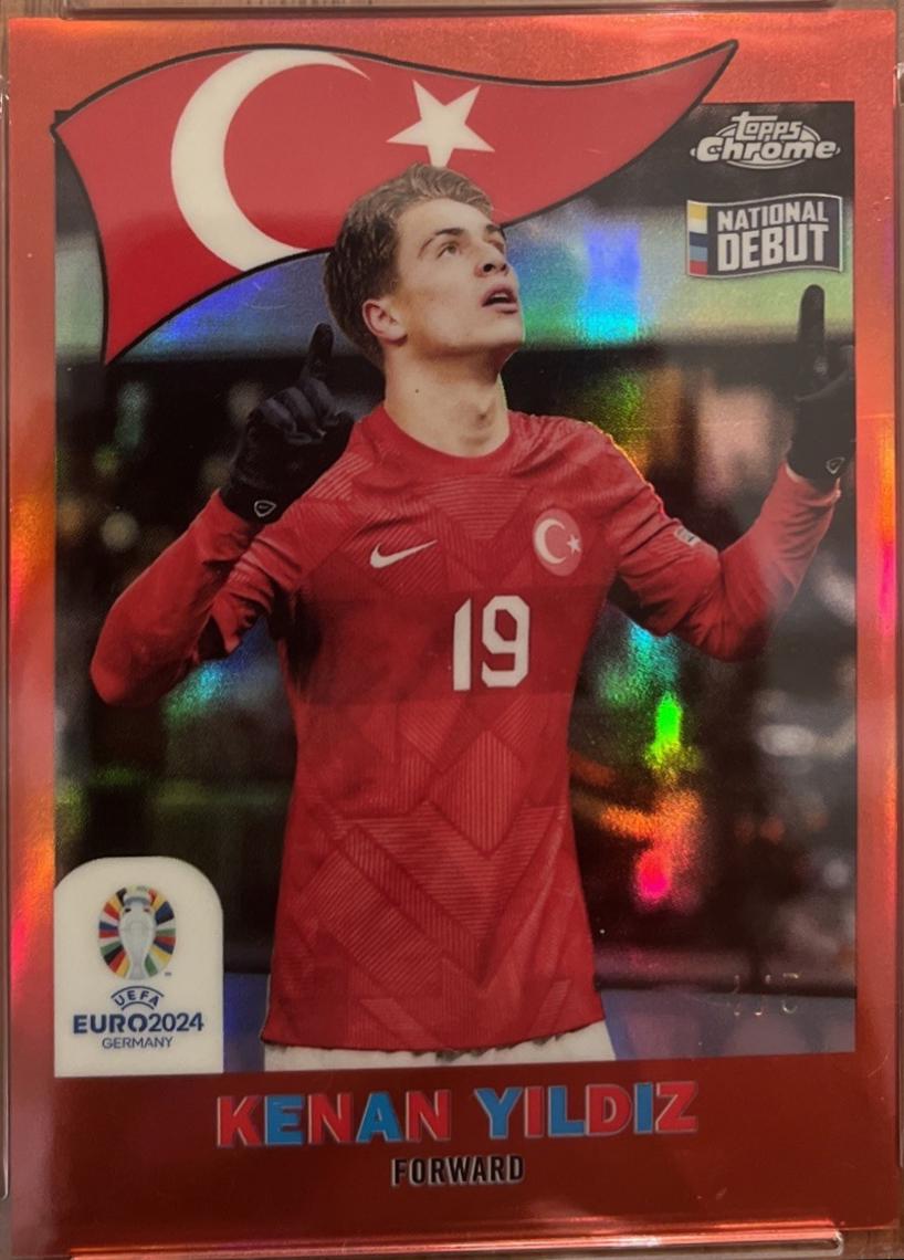 Kenan Yildiz - Chrome UEFA Euro 1960 #TC-6