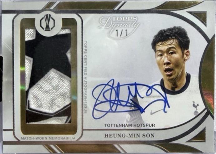 Heung-Min Son - Dynasty UEFA Autograph Patch #APV-HS3