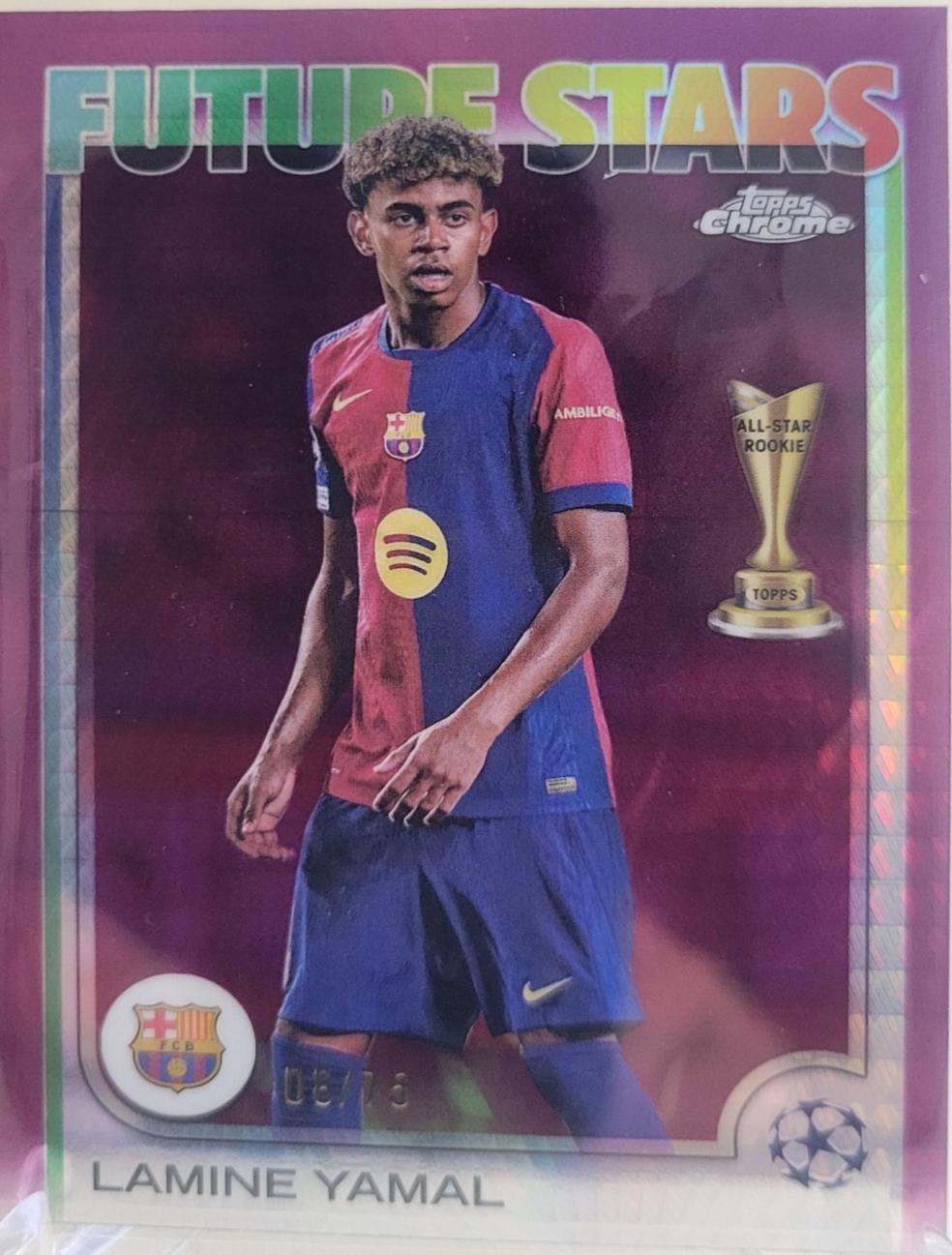 Lamine Yamal - Chrome UEFA #27