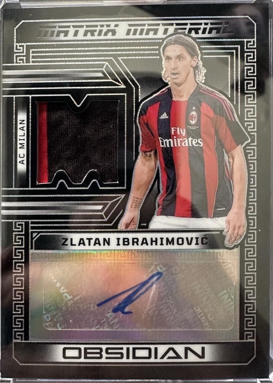 Zlatan Ibrahimovic - Obsidian Jersey Autograph #JA-ZI