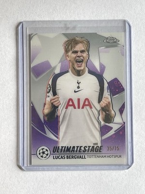 Lucas Bergvall - UEFA Ultimate Stage Chrome #US-18