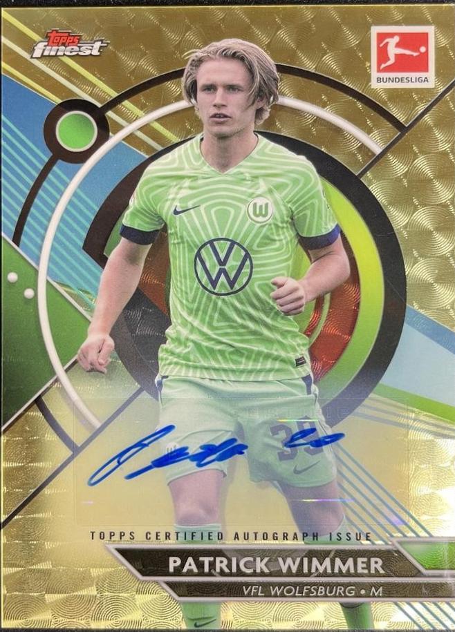 Patrick Wimmer - Finest Bundesliga Autographs #BCA-PWI