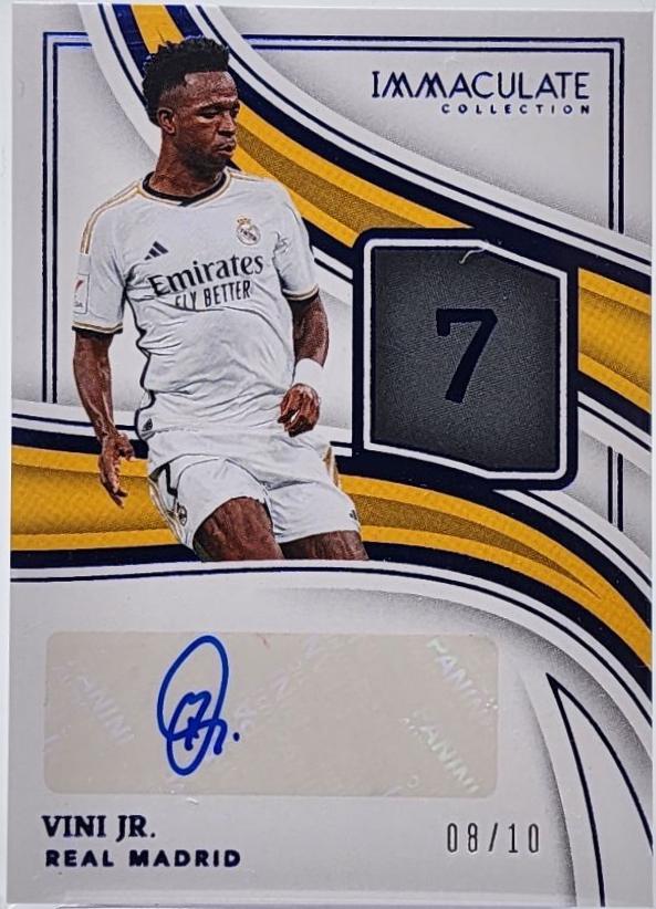 Vini Jr. - Immaculate Numbers Signature #IN-VJR