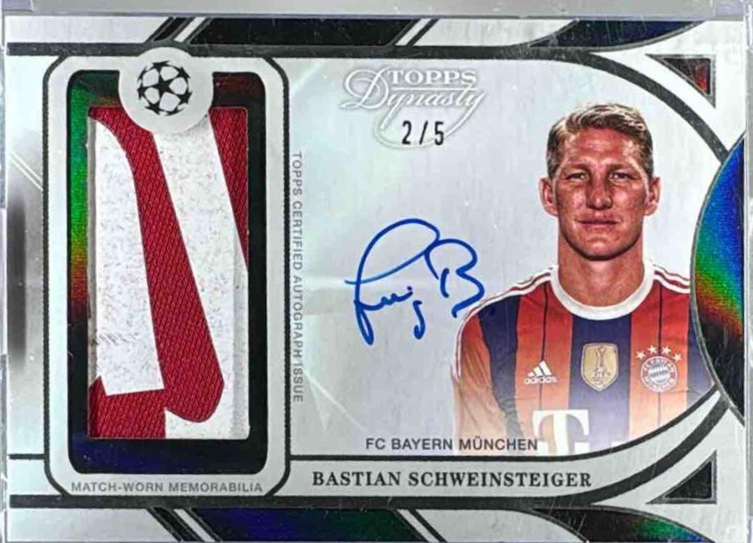Bastian Schweinsteiger - Dynasty UEFA Autograph Patch #APL-BS3