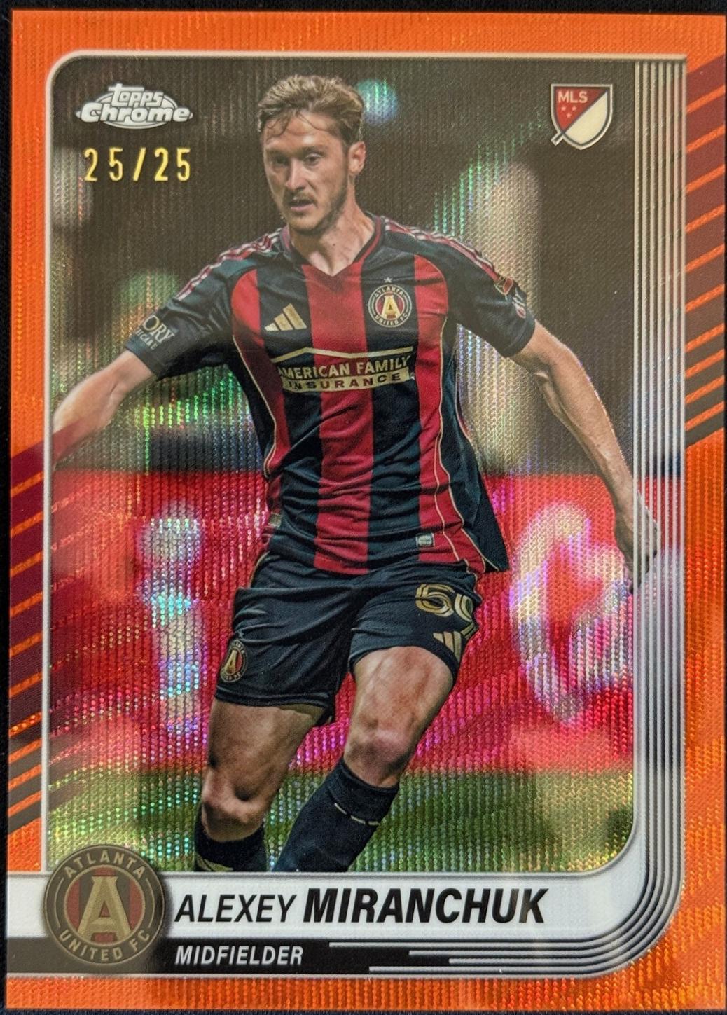 Alexey Miranchuk - Chrome MLS Autograph #CA-AM