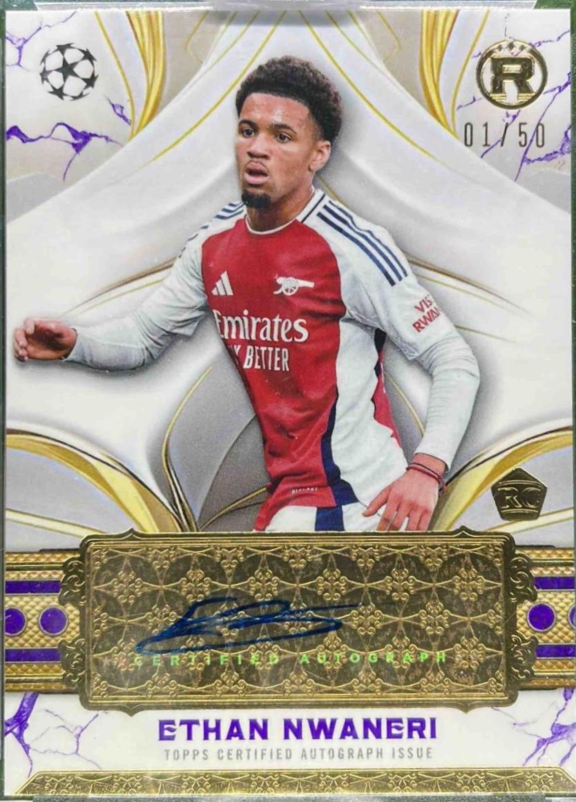 Ethan Nwaneri - Reverence UEFA Autograph #RA-EW