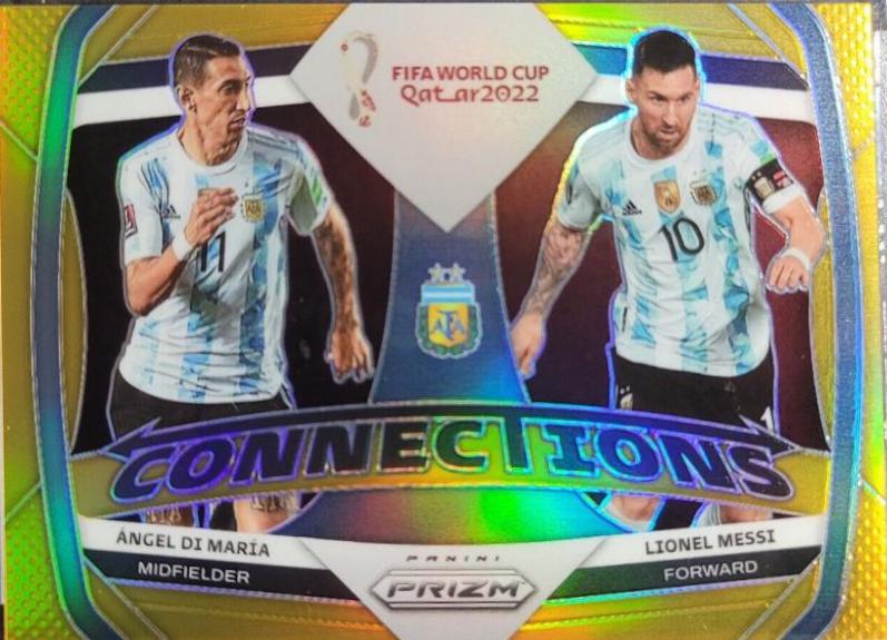 Angel Di Maria, Lionel Messi - Prizm World Cup Connections #1