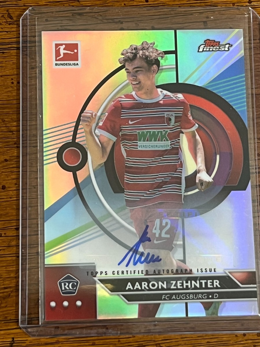 Aaron Zehnter - Chrome Bundesliga Autograph #BA-AZ