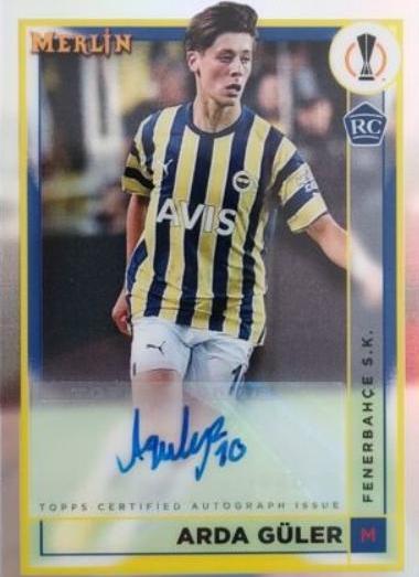 Arda Guler - Merlin Chrome UEFA Club Competitions Autographs #AC-GU