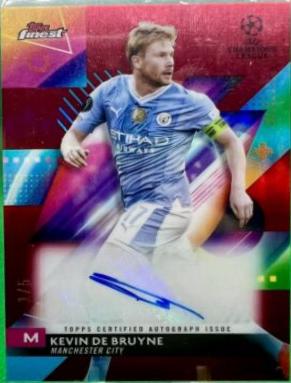 Kevin De Bruyne - Finest UEFA Club Autograph #A-KD