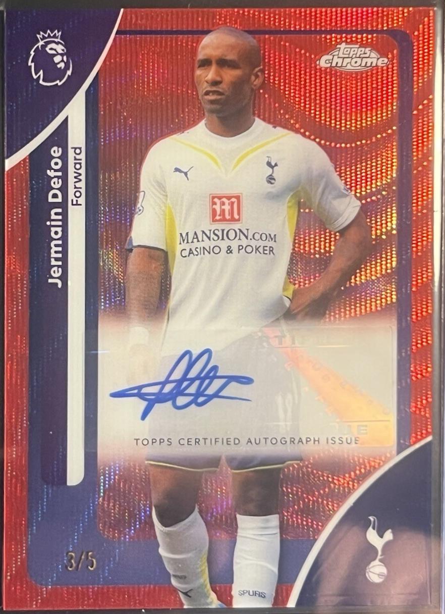 Jermain Defoe - Chrome Premier League Autograph #CA-JD