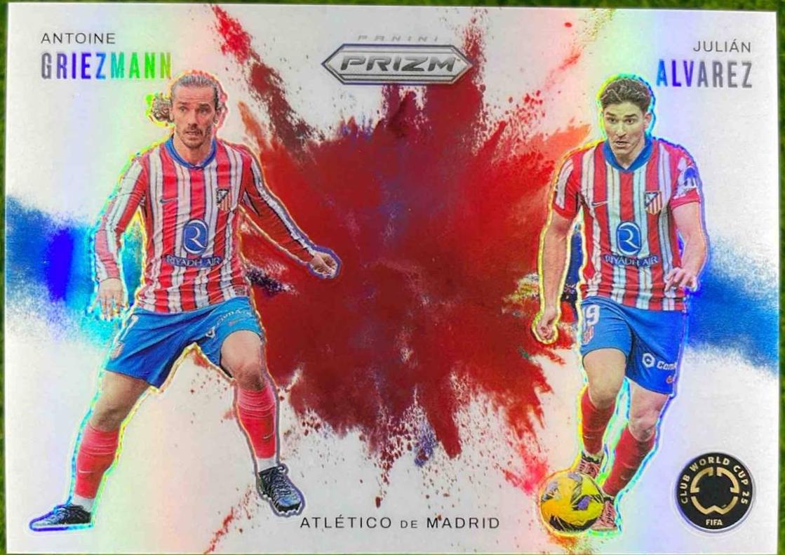 Antoine Griezmann / Julian Alvarez - Prizm FIFA Color Blast Dual #1