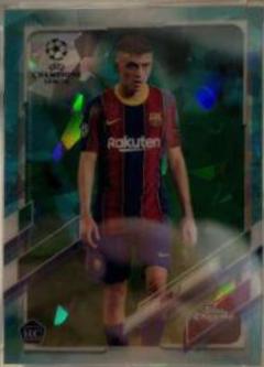 Pedri - Chrome UEFA Champions League Sapphire #61