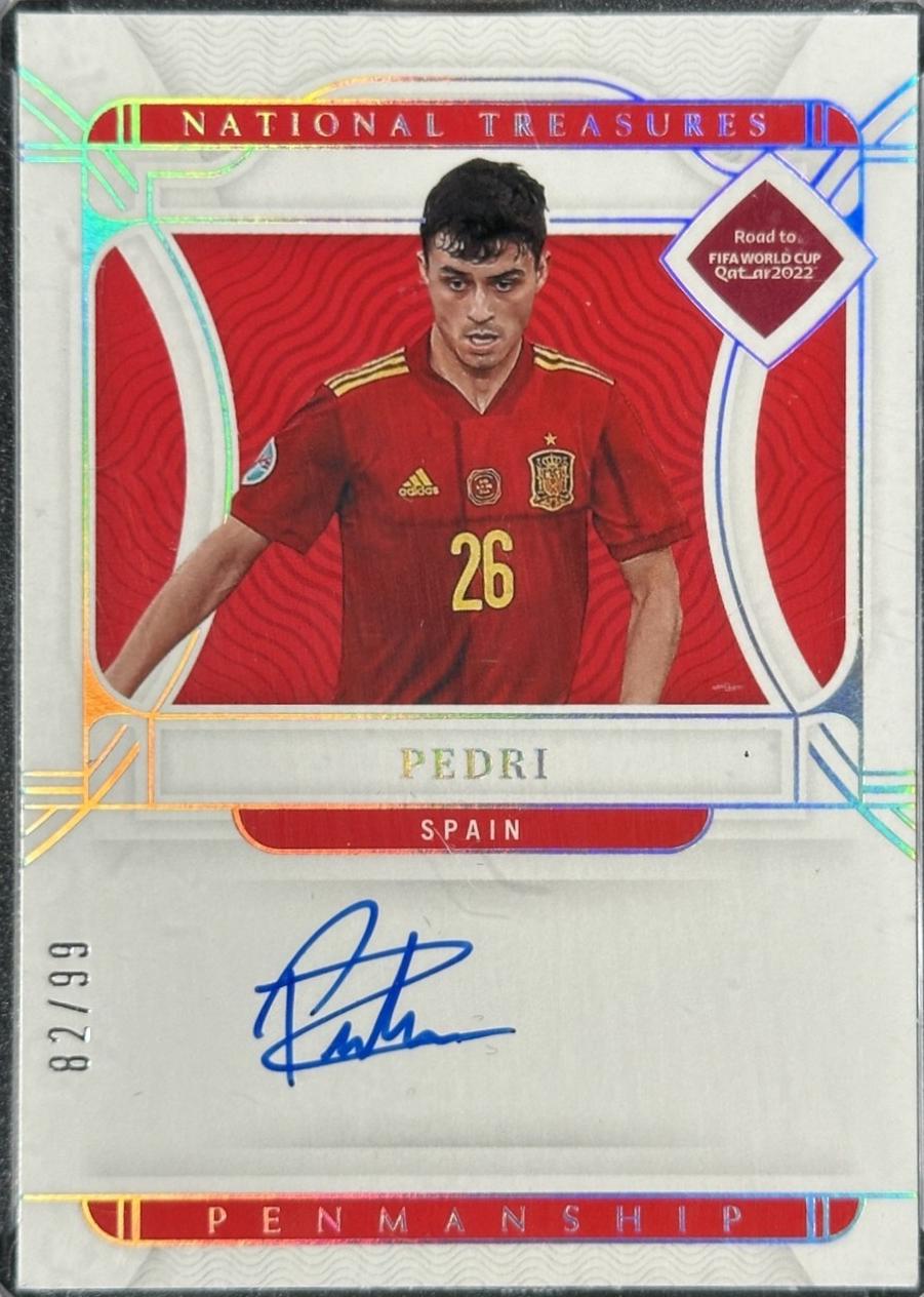 Pedri - National Treasures FIFA Road to World Cup Penmanship #P-PRI