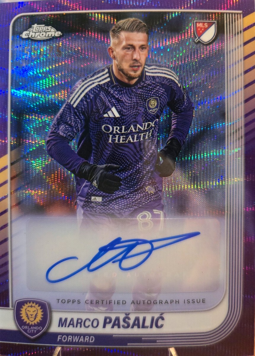 Marco Pasalic - Chrome MLS Autograph #CA-MP