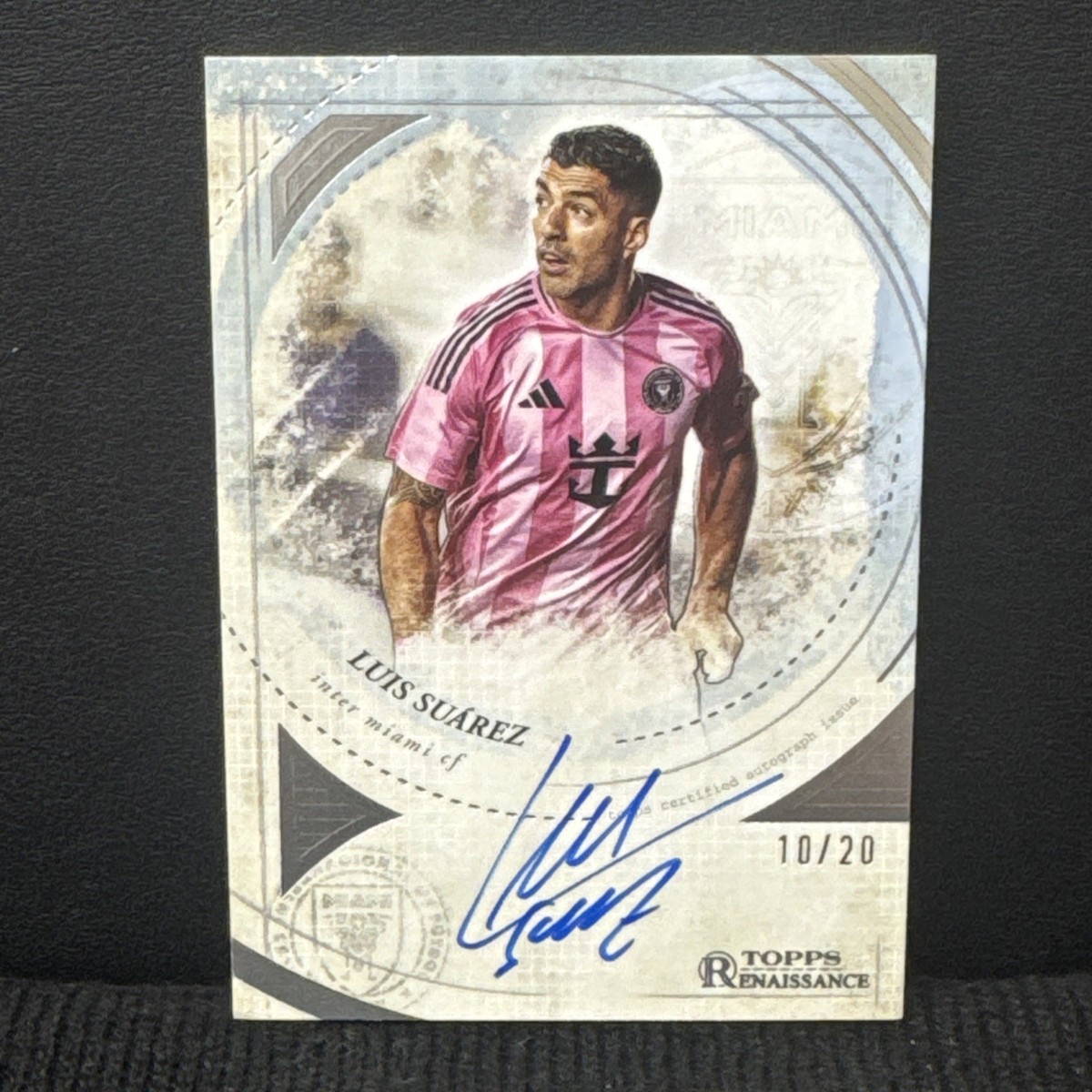 Luis Suarez - Chrome MLS Renaissance Autograph #RA-LS2