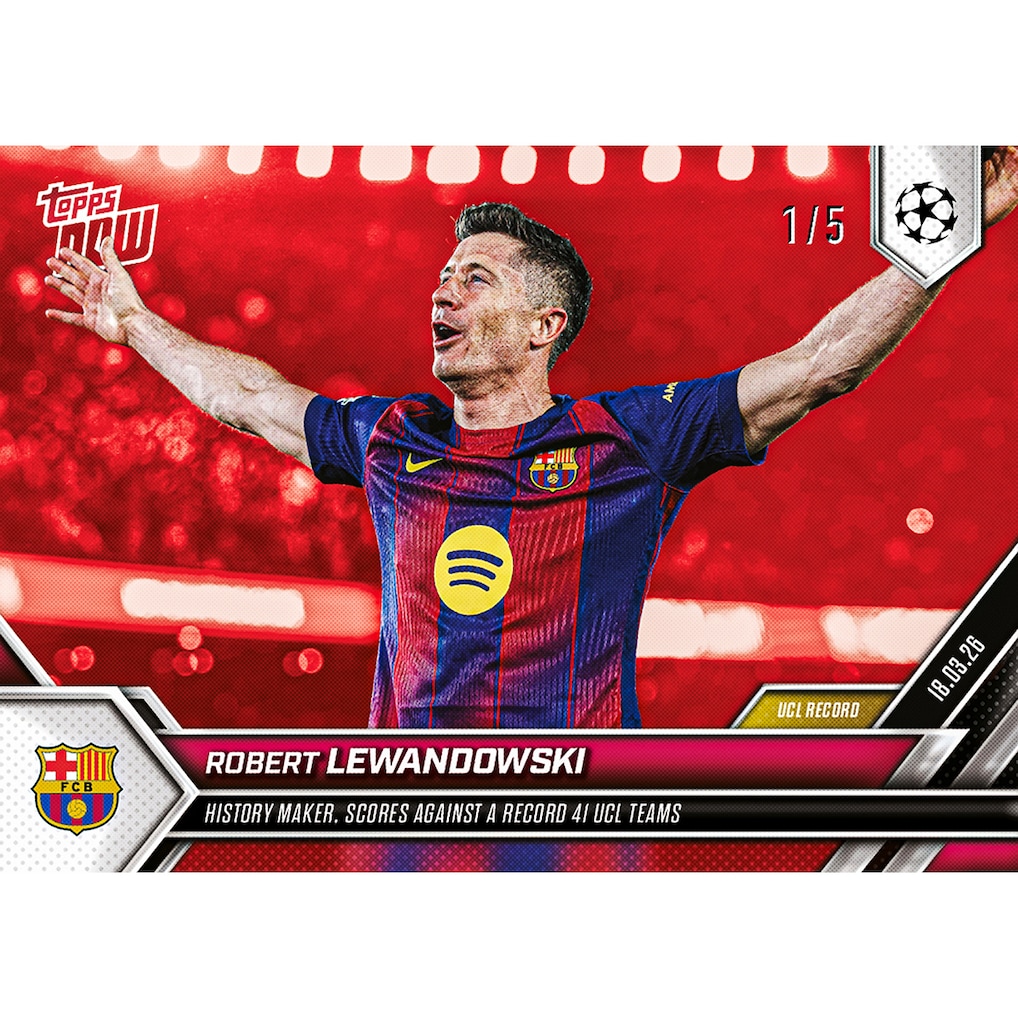 Robert Lewandowski - UEFA Autograph #BA-RL