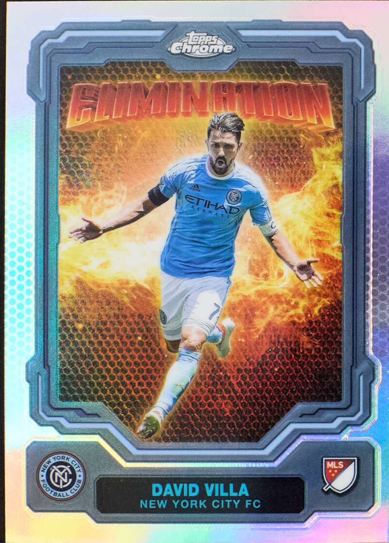 David Villa - Chrome MLS 1995 #NF-16