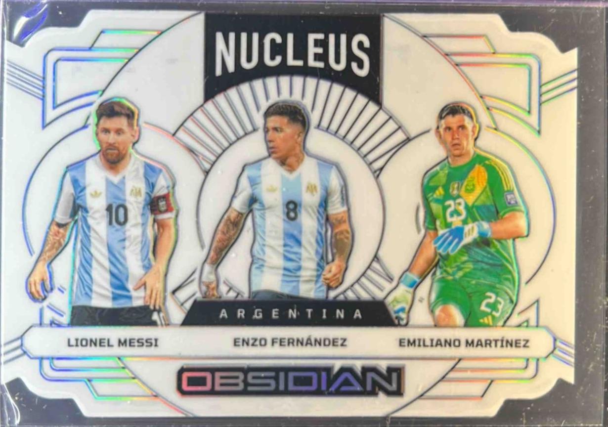 Enzo Fernandez / Lionel Messi / Emiliano Martinez - Obsidian Nucleus #11
