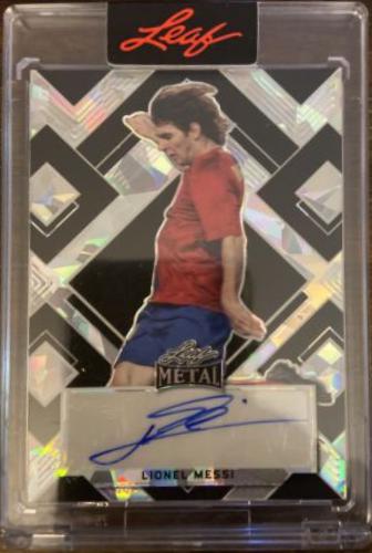 Lionel Messi - Metal Autographs #BA-LM1
