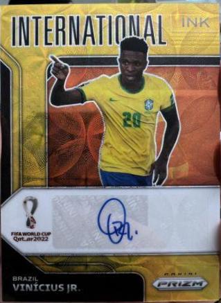 Vinicius Jr. - Prizm World Cup Signatures #S-VJR