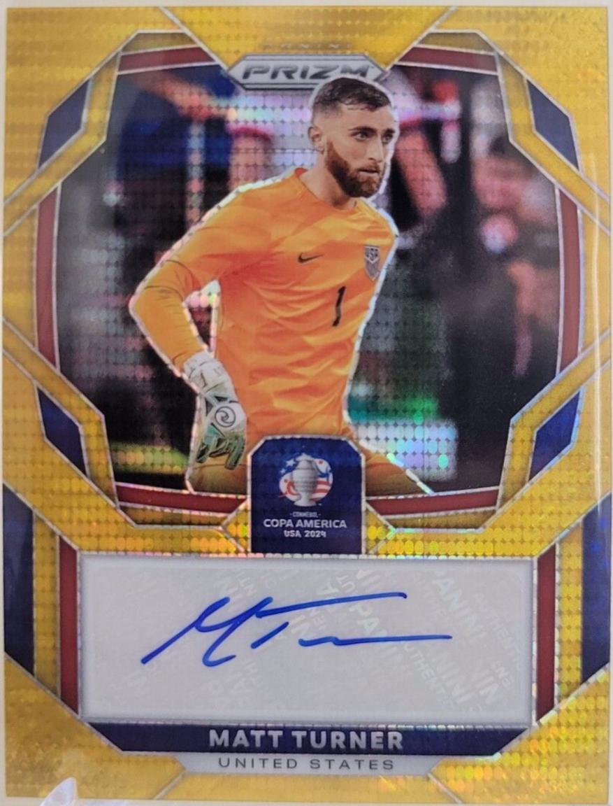 Matt Turner - Prizm Copa America Signature #S-MT