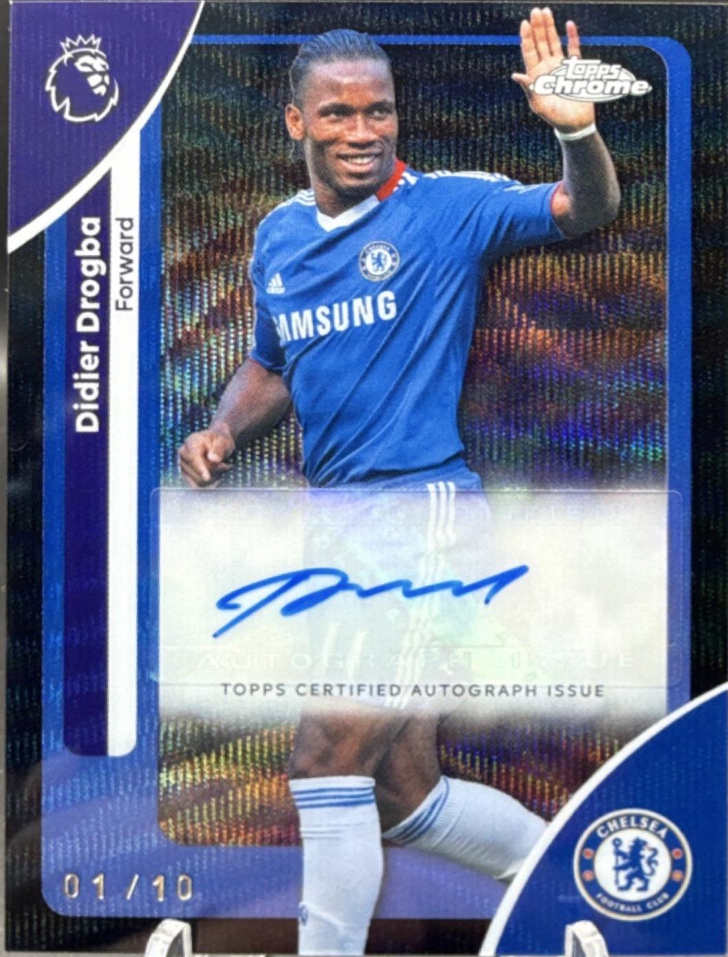 Didier Drogba - Chrome Premier League Autograph #CA-DD
