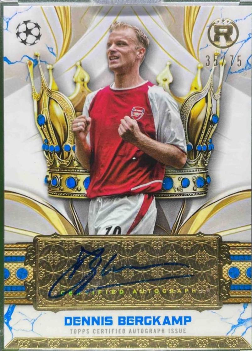 Dennis Bergkamp - Reverence UEFA Crowned Legend Autograph #CLA-DB