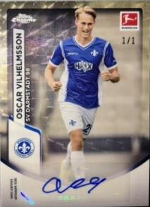 Oscar Vilhelmsson - Chrome Bundesliga Autograph #BCA-OV