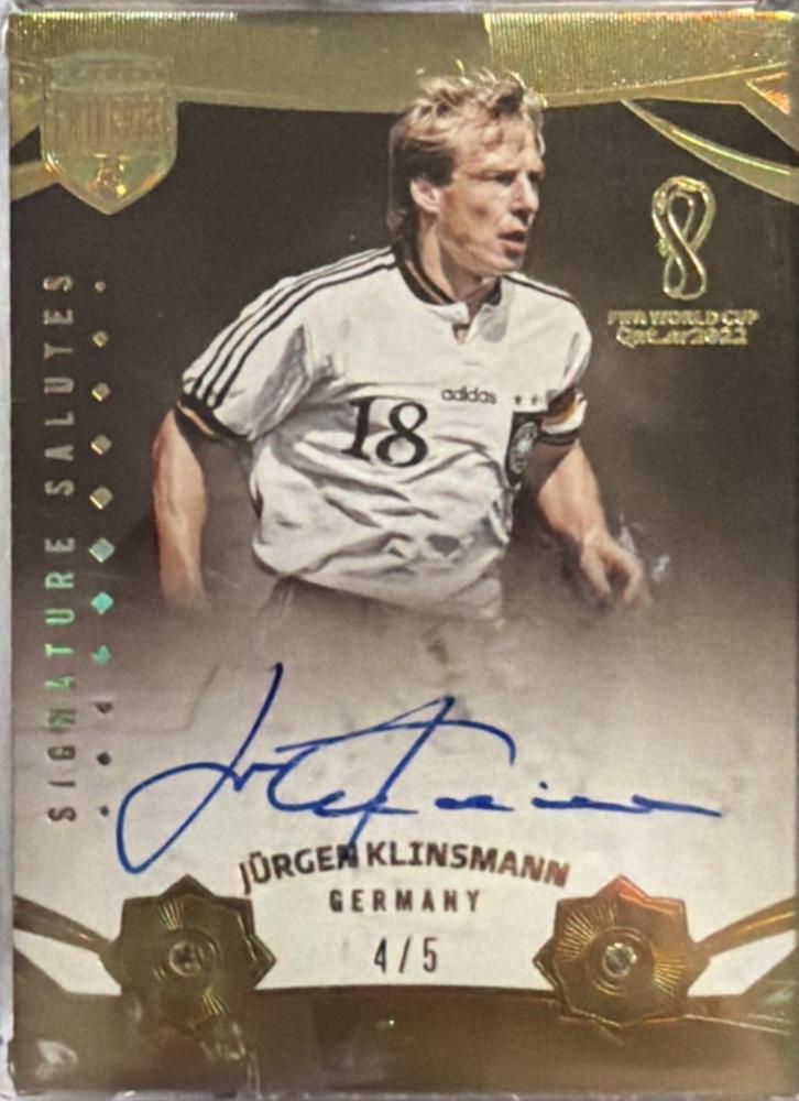 Jurgen Klinsmann - Eminence FIFA World Cup Signature Salutes #SS-JK