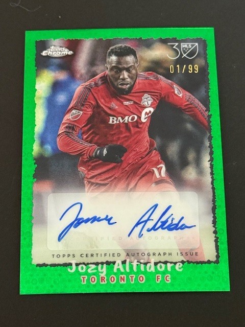 Jozy Altidore - Chrome MLS 1995 #NF-4