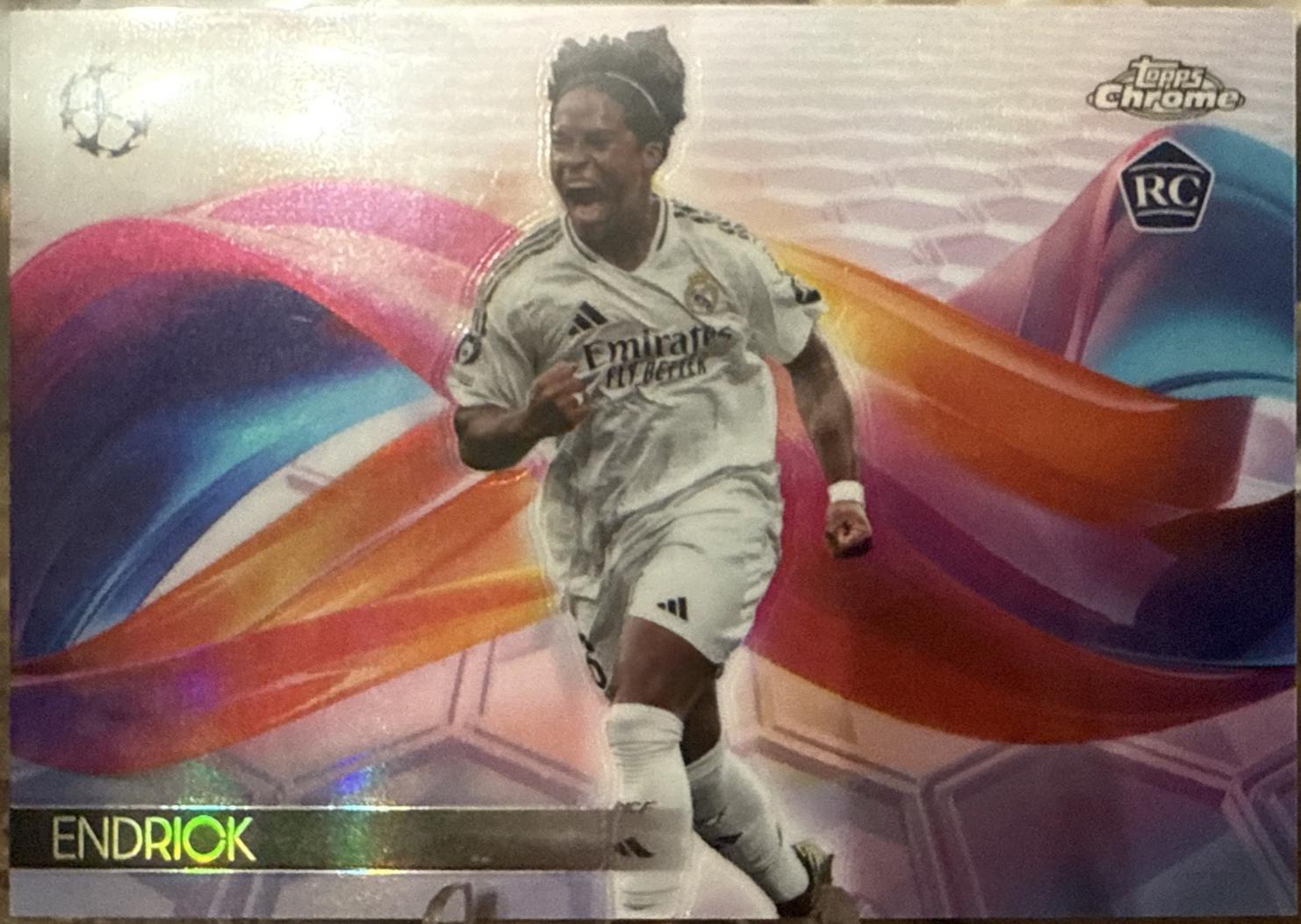 Endrick - Chrome UEFA Helix #H-3
