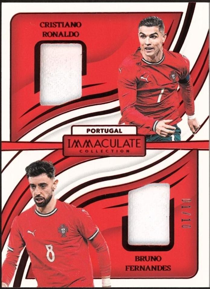 Cristiano Ronaldo / Bruno Fernandes - Immaculate Dual Patch #17
