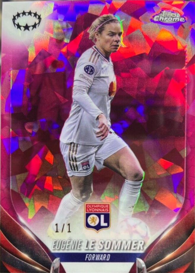 Eugenie Le Sommer - Chrome UEFA Women's Champions League #28
