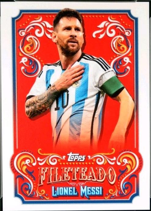 Lionel Messi - Argentina Fileteado Fileteado Autograph #FT-4