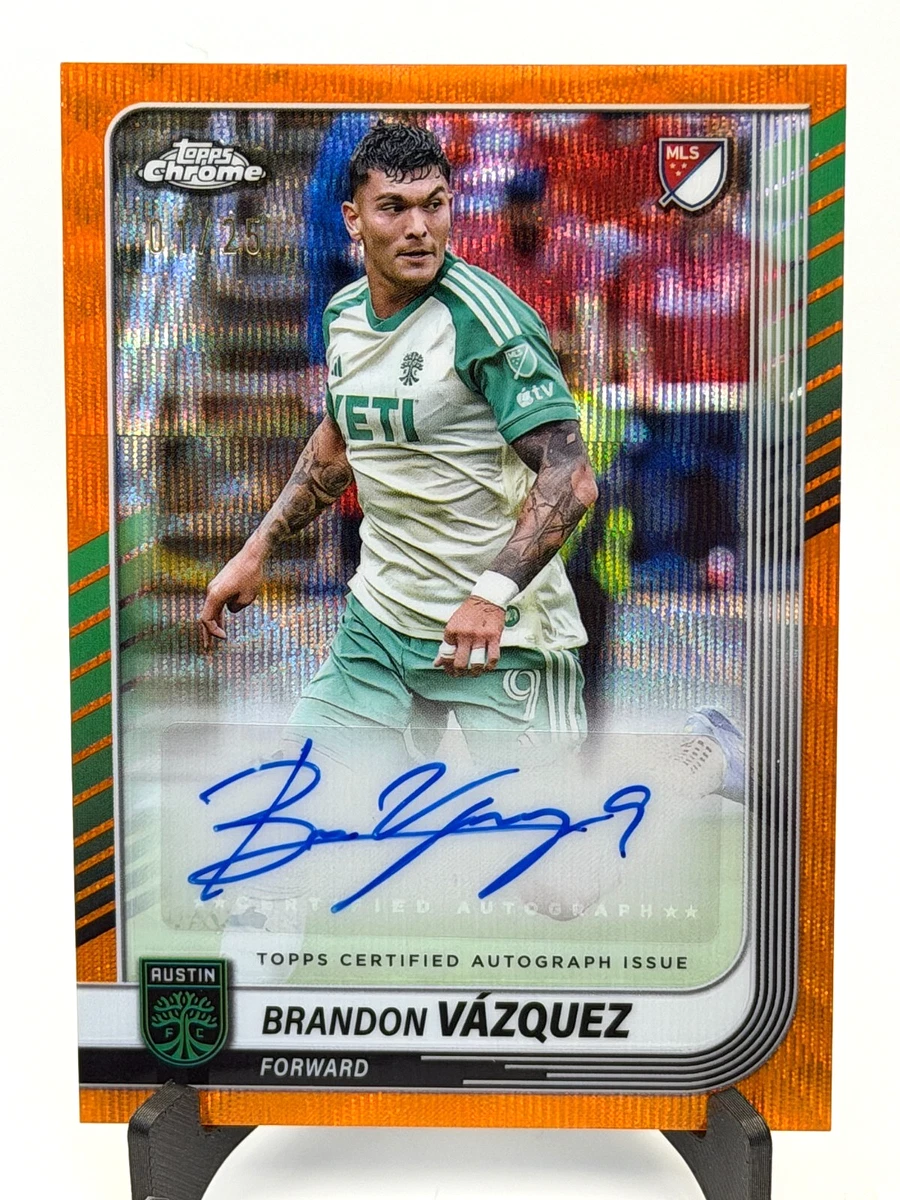Brandon Vazquez - Chrome MLS Autograph #CA-BV