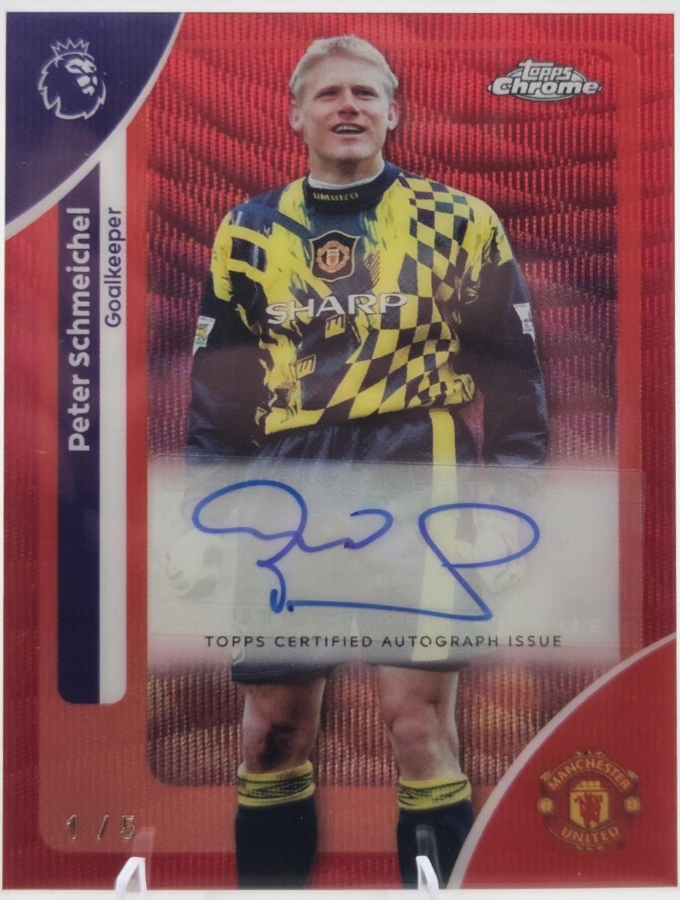 Peter Schmeichel - Chrome Premier League Autograph #CA-SH