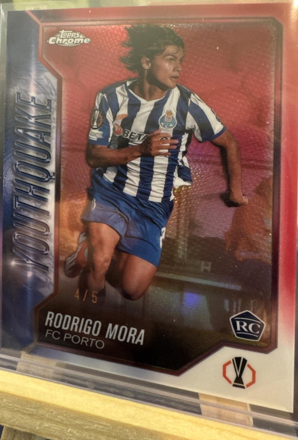 Rodrigo Mora - Chrome UEFA Youthquake #YQ-25