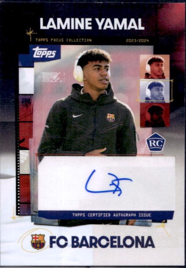 Lamine Yamal - UEFA Superstars Autograph #SA-LY