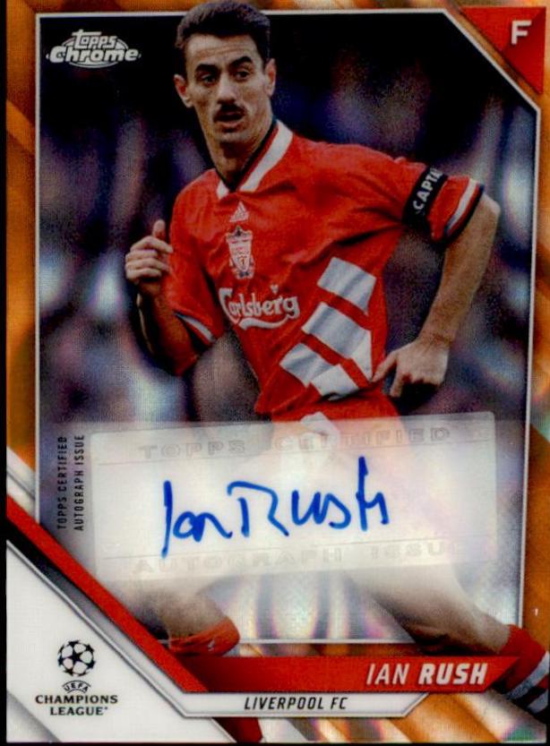 Ian Rush - Chrome UEFA Champions League Autographs #CA-IR